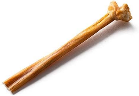 Jack&Pup Dog Bully Sticks for Small Dogs - 12 Inch Junior Bully Sticks for Dogs (18 Pack) Great Bully Stick for Teething Puppies