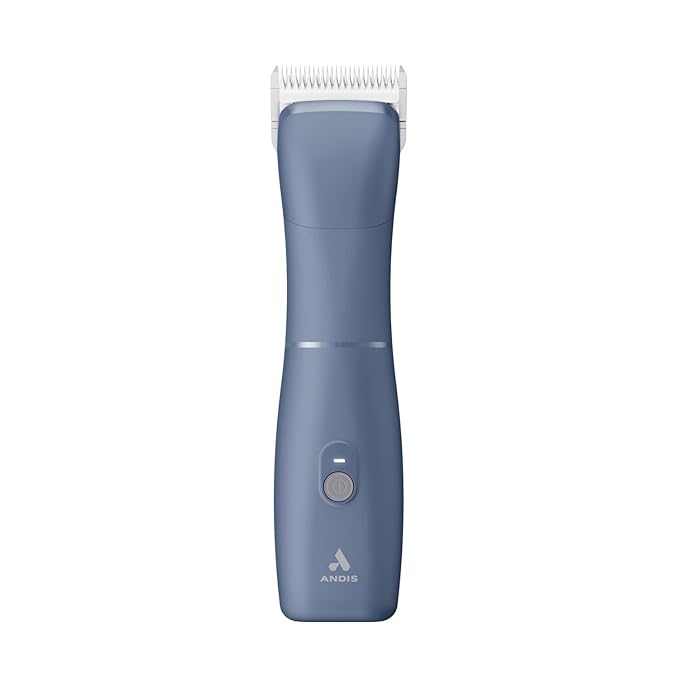 Andis Emerge Lithium-ion Cordless Detachable Blade Dog Clipper, for All Coats & Breeds, Blue, 560486