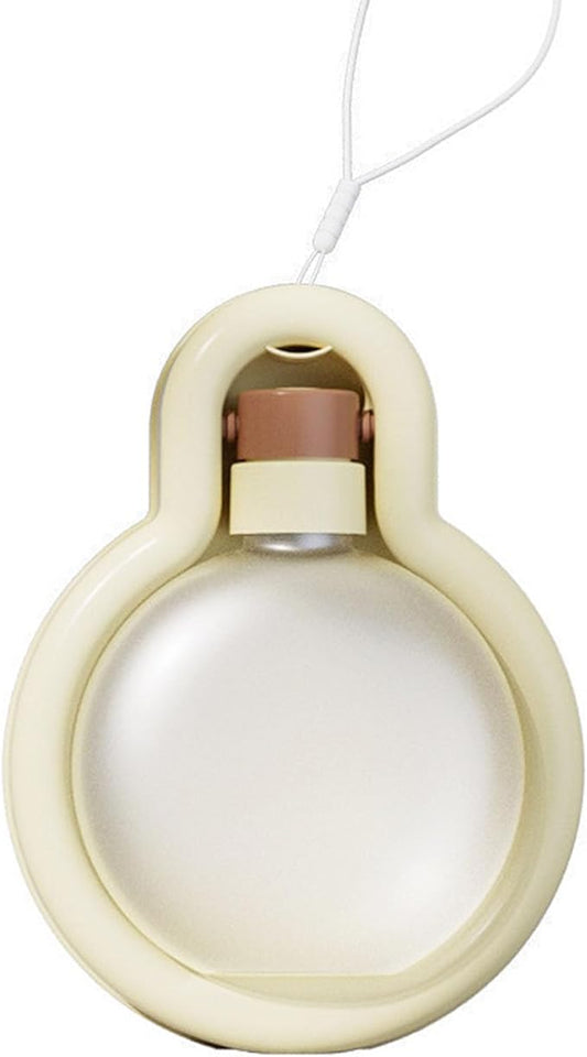 17OZ Portable Foldable Pet Dog Walking Water Bottle, Pet Travel Water Dispenser for Outdoor Walking, Hiking, and Travel Gravity Water Kitten Drinker(White)