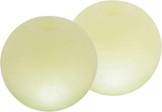 Harry Barker Glow Balls and Chew Stick, Rubber Bone for Dogs - 3" Glow Balls