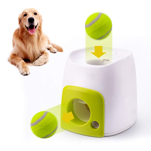 HEITIGN Automatic Dog Ball Launcher Dog Ball Throwing Toy Interactive Pet Toy