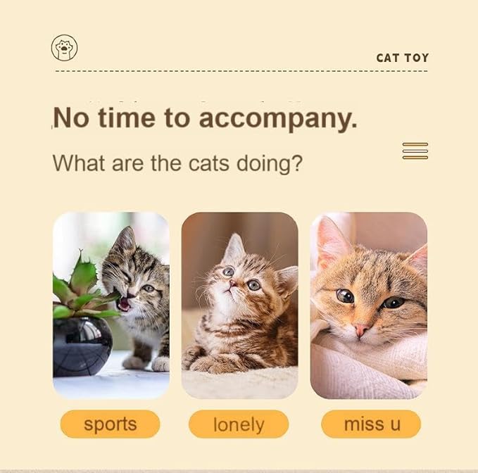 Smart Bounce Ball for Cats – Green