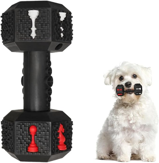 Dog Chew Toys for Aggressive Chewers,Food Grade Non-Toxic Dental Pet Toy,Tough Durable Indestructible Dog Toys for XSmall Dogs.Black(5IB-8IB)
