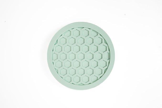 Small Big Dog's Enrichment Bowl and Lick Mat- Top Slow Feeder, Bottom Lick Mat, Soft on Nose Design Breeds, Focus on Dogs w/Short Snouts Like Frenchies, Silicone, Dishwasher Safe