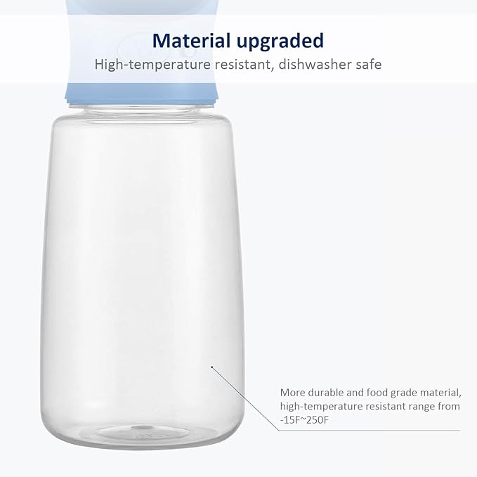 WePet Portable Dog Water Bottle, 25 OZ, Leak Proof Puppy Water Dispenser with Drinking Feeder for Pets Outdoor Walking, Hiking, Travel, Food Grade Plastic