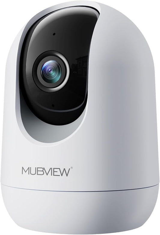 Indoor Security Camera 2K, Pet Camera with Phone App, WiFi Cameras for Home Security Camera for Dog/ Baby Monitor/Elder Pan Tilt, 5/2.4GHz, 24/7, 2-Way Talk, Human Detection, Motion Tracking, Cloud