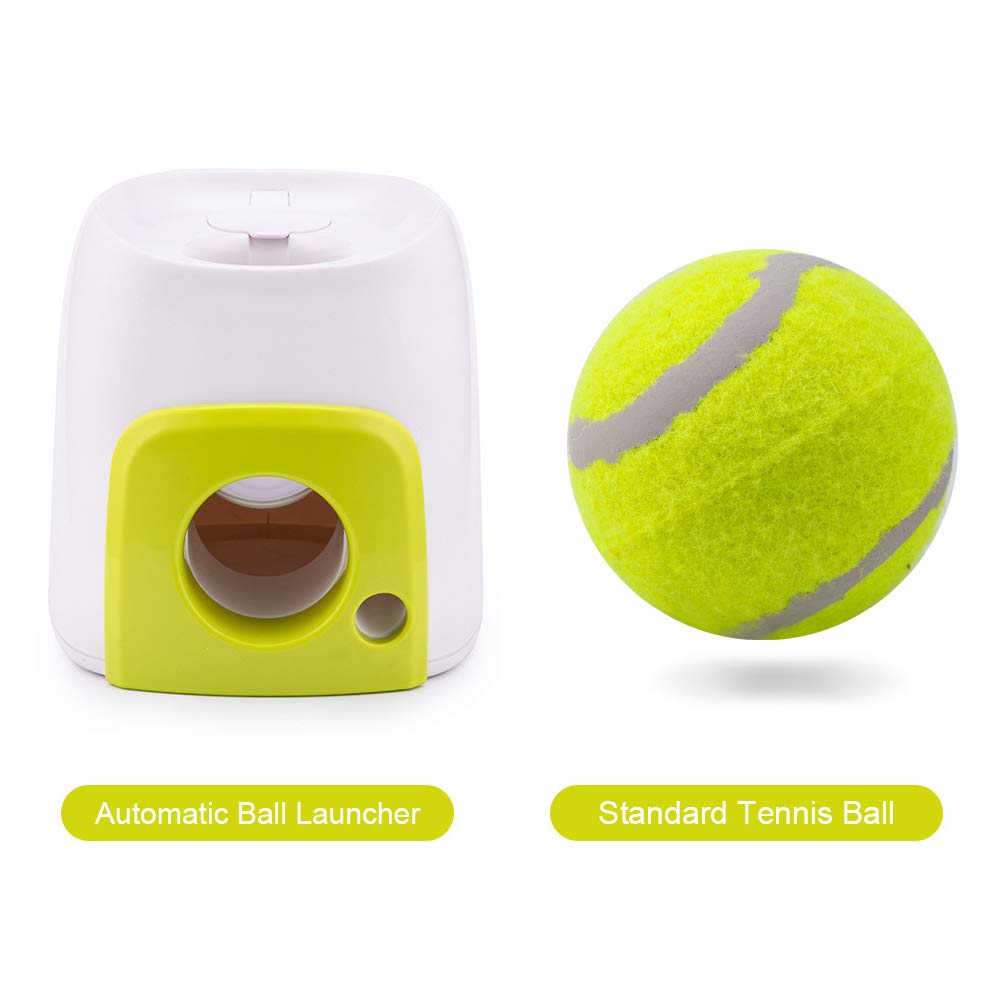 HEITIGN Automatic Dog Ball Launcher Dog Ball Throwing Toy Interactive Pet Toy