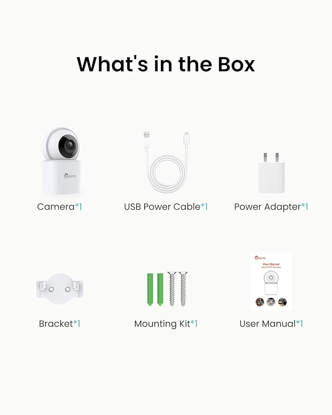 3K Indoor Security Camera, 360° Pan/Tilt WiFi Camera for Home Security, 2.4/5GHz Pet/Dog/Baby Camera with Phone app,Night Vision, Two-Way Audio, 24/7,SD/Cloud Storage,Compatible with Alexa