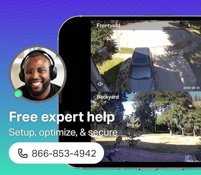 WYZE Cam OG Indoor/Outdoor 1080p Wi-Fi Smart Home Security Camera with Color Night Vision, Motion Detection, 2-Way Audio, Compatible with Alexa & Google, Black (2-Pack), Free Expert Setup