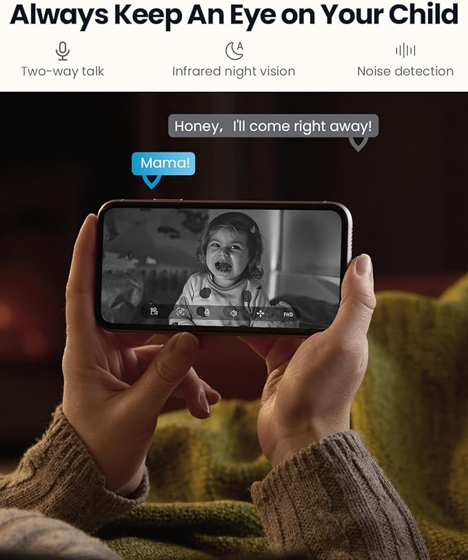 ieGeek 2K Indoor Home Security Cameras,360° Pet Camera with Auto Tracking, Motion & Sound Detection,3MP Night Vision, 2.4G/5G WiFi Dog Camera with Phone App, Cloud & Memory Storage, Works with Alexa