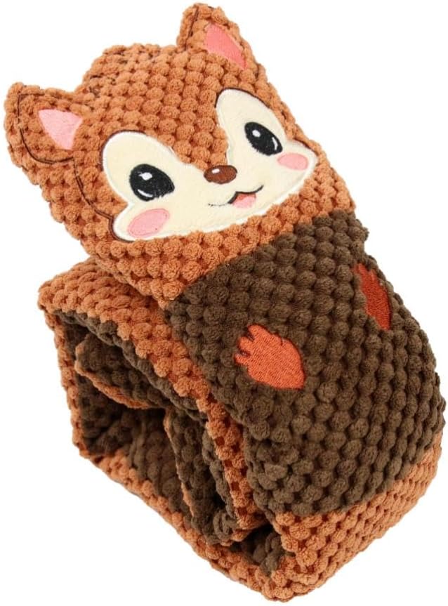 Dog Squeak Toys Pet Sniffing Tibetan Food Squirrel-Themed Hide & Seek Puzzle Toy for Pets – Interactive Snuffle Mat to Stimulate Senses, Slow Feeding & Boost IQ