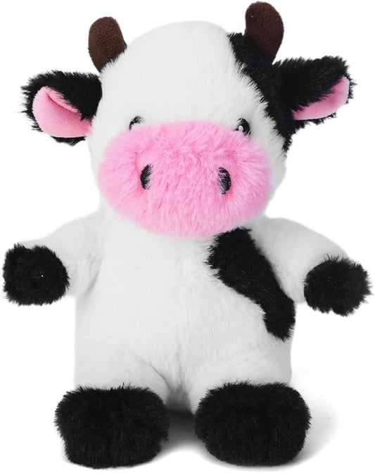 Blnboimrun Dog Toys Puppy Toys Interactive Dog Toys for Small Medium Large Dogs, Squeaky Dog Chew Toys to Keep Them Busy, Plush Dog Toy with Crinkle Paper Stuffed (Cow)