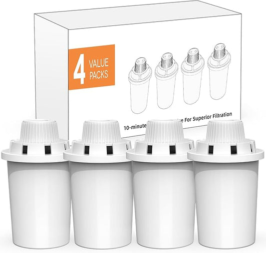 Replacement Filters for PETDOTT Dog Fountain, Water Filter, For Stainless Steel Pet Fountain for Large Dogs- Vertical Filtration for D2223,D2322,D2340,D2341 Lasts Two Months