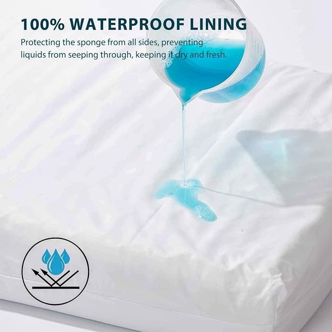 Dog Crate Pad - Dog Bed Large Sized Dogs with Removable Washable Cover and Waterproof Lining - Memory Foam Pet Bed for Crate - Reversible Kennel Mat (Cool & Warm), 36-inch, Dark Grey