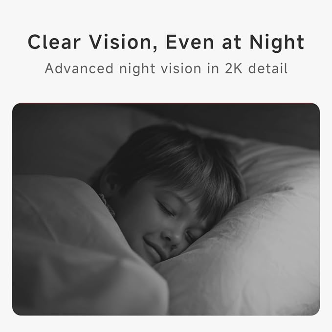 Noorio 2K Security Camera Indoor, Pan/Tilt Pet Camera with Speaker, One Touch Call Baby Monitor Dog Cam, Plug-in 24/7 SD&Cloud Storage, Color Night Vision, 2.4G WiFi, CS201, 2Pcs