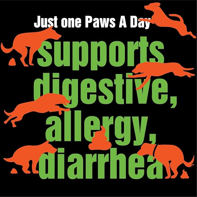 Army Soldier Owned Dog Probiotics for Yeast, Itchy Skin & Itchy Ears, Dog Allergy Relief, Digestive Health, Occasional Diarrhea & Immune Support, 60 Yummy Chewables