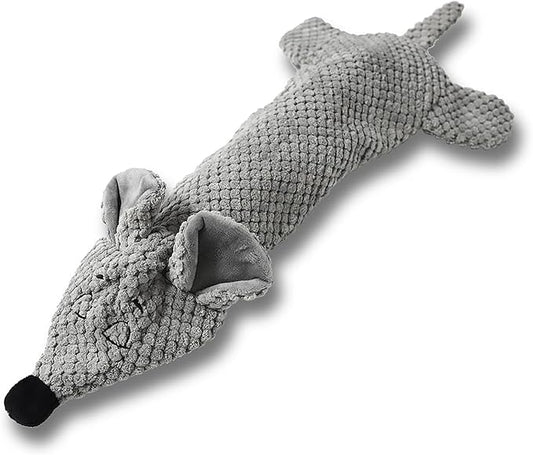 Dog Toys, Squeaky Plush No Stuffing Crinkle Dog Toy for Small Medium Large Dogs, Interactive Puppy Teething Water Bottle Dog Chew Toy