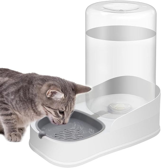 Automatic 4.4L Pet Water Dispenser, Gravity Dog Water Bowl & Cat Water Dispenser, Suitable for Small & Medium-Sized Cats, Dogs, Rabbits