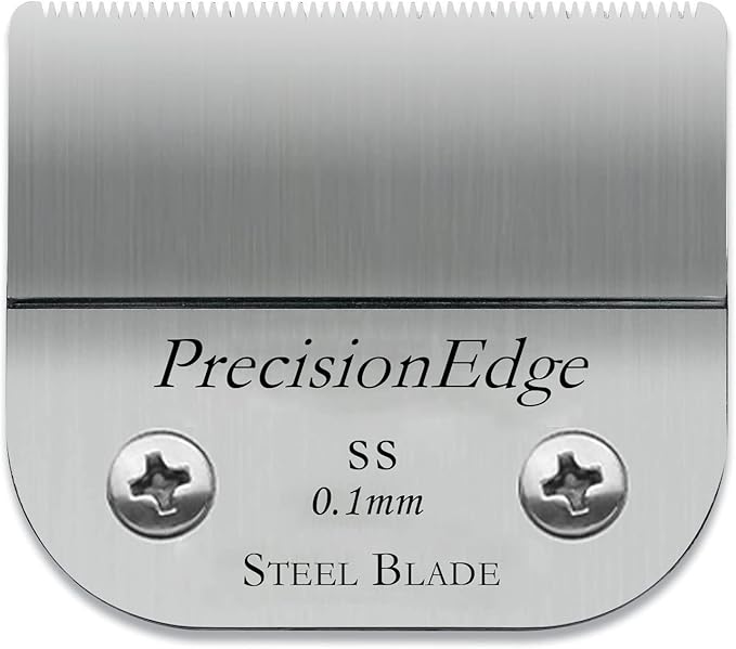 Professional Detachable Replacement Ceramic Blades set,compatible with oster Classic 76/Star-Teq/Power-Teq andi A*dis AGC,BDC,BGC,MBG Series Clippers (1/150"-0.1mm)