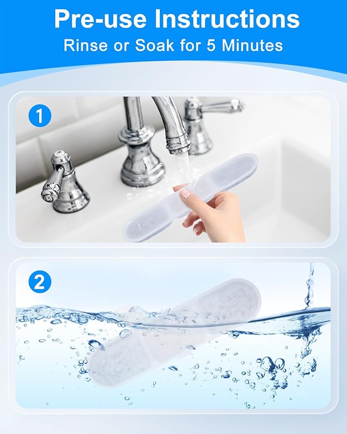 6+6 Pack Pet Water Fountain Filters Fit for Automatic Dog Water Dispenser WF530 9L/2.4GaL, Dog Bowls Replacement Filter Fit for Stainless Steel Large Dogs Waterer Fountain