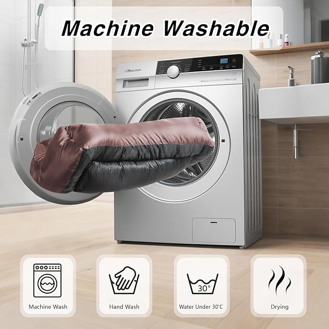 Large Dog Bed, Soft Calming Pet Bed Comfort Large Washable Dog Couch with Nonskid Bottom, Breathable, Brown