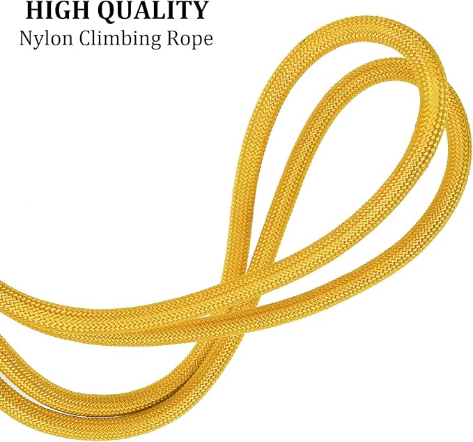 JSXD Dog Leash,5 FT Heavy Duty Dog Training Leash,Double Handle Comfortable Padded Hands Free Dog Leash,Adjustable Crossbody Waist Leash for Small Medium Large Dogs(Yellow)