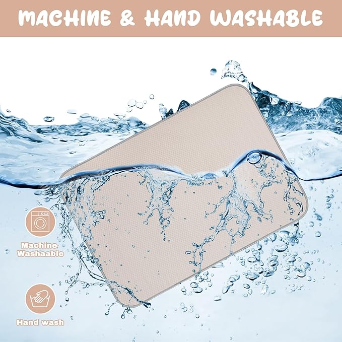 Summer Dog Cooling Mat Washable Ice Silk Self Cool Pad for Medium Dogs and Cats, 40x28in Pet Sleeping Pad for Crate, Bed, Indoor & Outdoor Floor, Car Seats