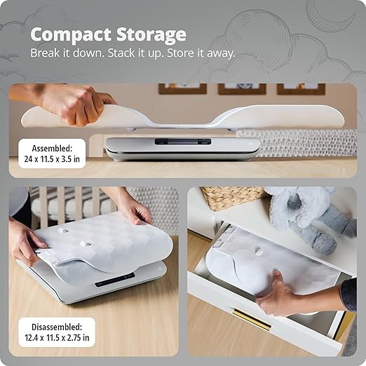 Greater Goods Digital Baby Scale with in-House Algorithm for Wiggly Babies, Infants, and Toddlers