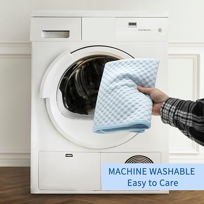 Dog Cooling Mat, Durable Machine Washable Pets Cool Pad, XX-Large, Blue