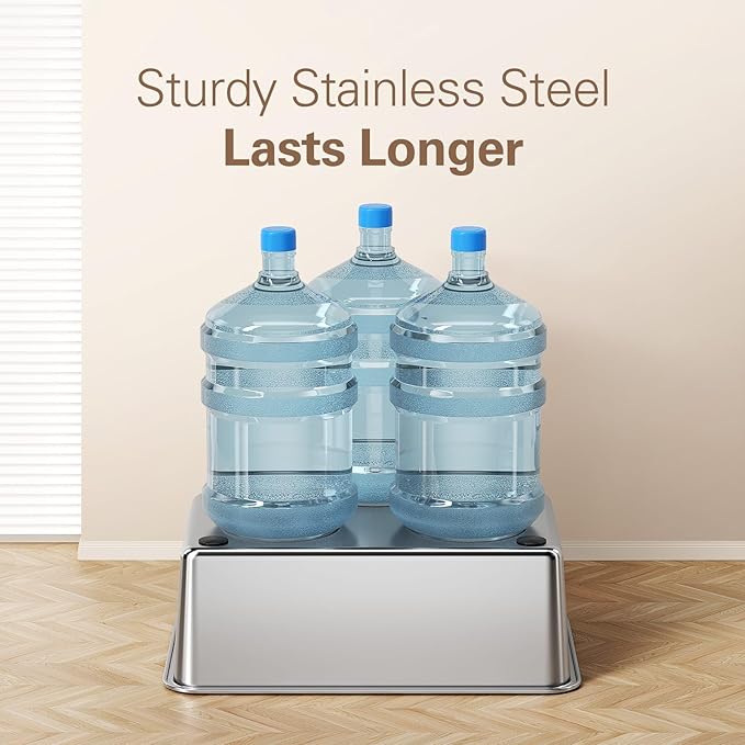 Zarler XXL Stainless Steel Litter Box for Cats, Extra Large Metal Cat Litter Box with Lid, High Sided Non-Stick Design, Leak Proof and Rust Resistant, 28 x 20 x 13 Inches, Black