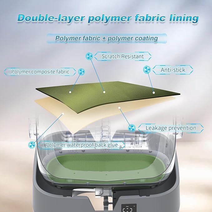 Automatic Self-Cleaning Cat Litter Box with APP-Controlled, Weight Tracking ā 86L Ultra-Quiet, Smart Health Monitor, and Safe Anti-Pinch Design (Assembly Required) -Light Grey