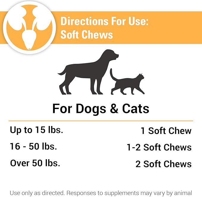 Vet Classics Cranberry Comfort Urinary Tract Pet Supplement for Dogs, Cats – Maintains Dog Bladder Health, Cat Bladder Control – Pet Supplements for Incontinence – 120 Soft Chews
