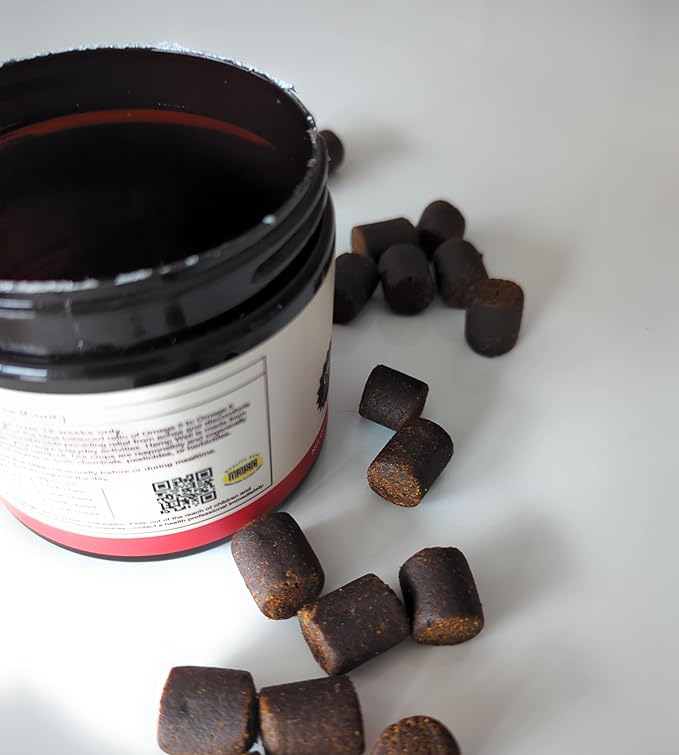 Hemp Well Relief Dog Soft Chews – Organic Hemp Soft Chews for Hip and Joint Health, Long Lasting Mobility Support (1 Pack)