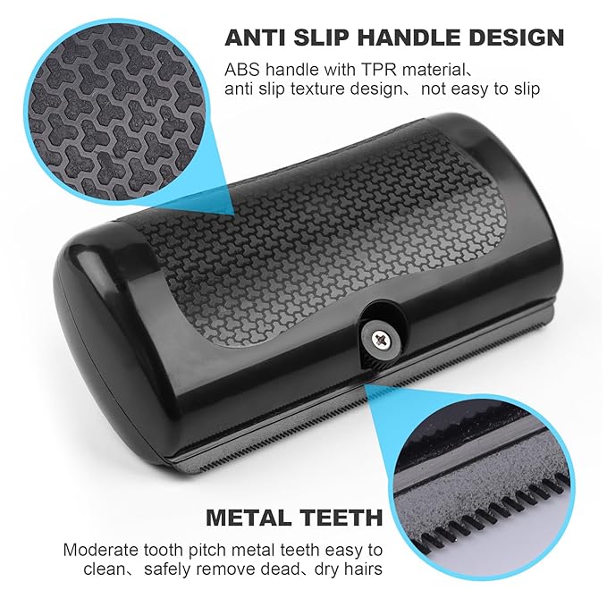Deshedding Dog Brush, Groompro Deshedding Brush for Cats, Dogs, Rabbits, Horses, Ergonomic Pets Groomer for Matted Hair, Loose Hair