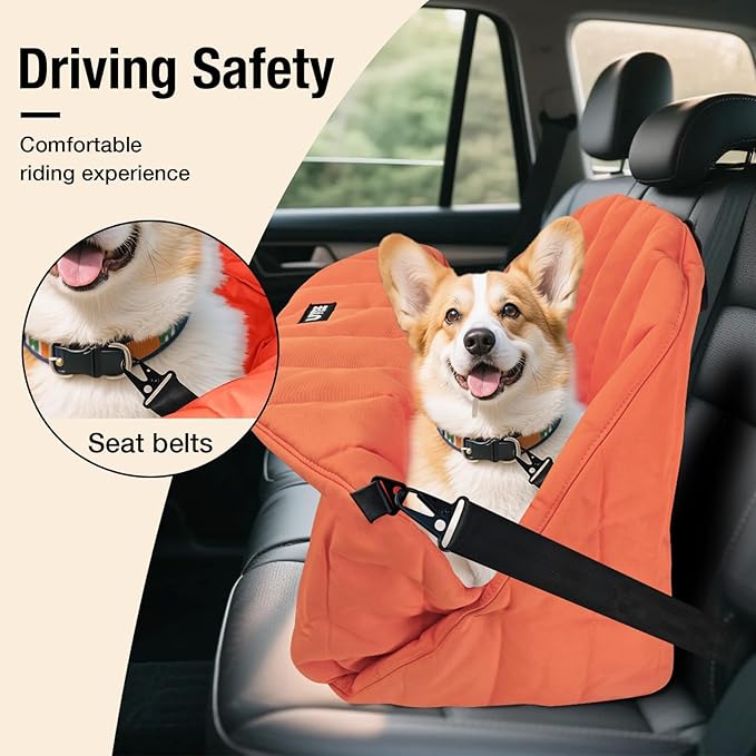 UTEE Dog Carrier for Medium Dogs, Fits Medium Over 20lbs – 3-in-1 Car Seat, Pet Travel Bag & Sling Bed | Ideal for Corgi, Shiba Inu, French Bulldog, Beagle | Washable & Stylish Travel Carrier