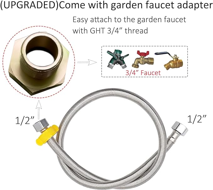 Automatic Water Dispenser for Dog Water Bowl Dispenser Large Size Stainless-Steel Waterer Feeder Self Filling Water Trough for Poultry and Livestock (Stainless Steel, Large)