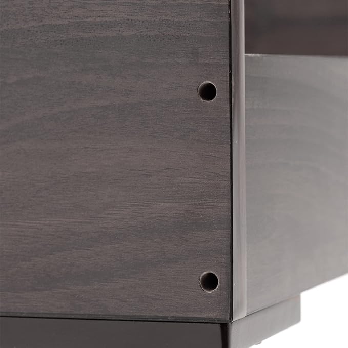 Furhaven Elevated Dog Bed Frame for 36" x 27" Large Dog Beds, Easy Assembly - Mid-Century Modern Bed Frame - Gray Wash, Large