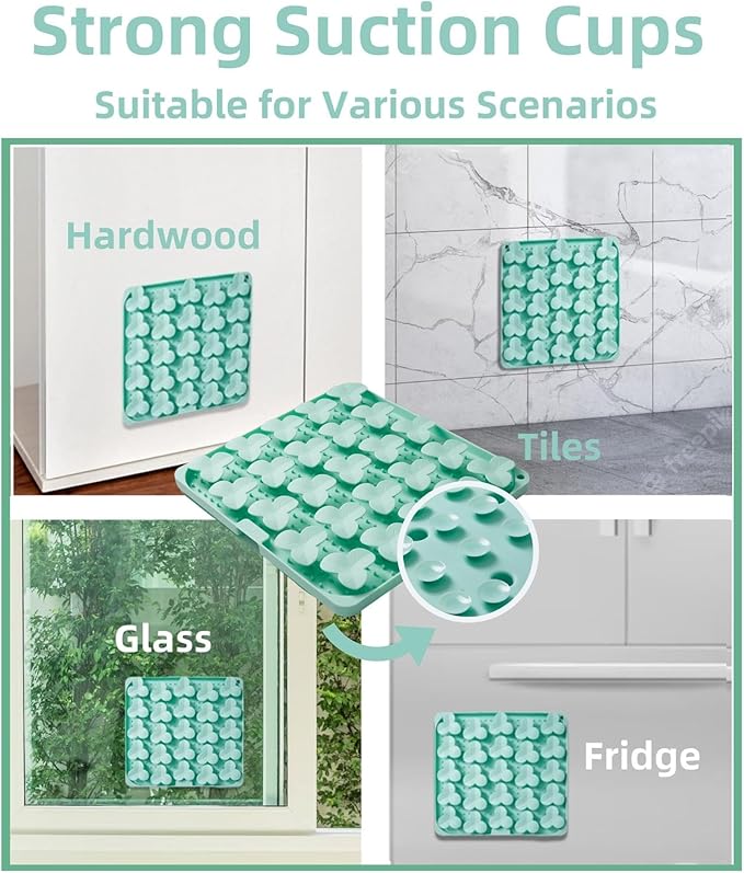 Snuffle Mat for Dogs, Lick Mat for Dogs to Slow Down Eating, Dog Puzzle Toys for Large and Medium Breed Dogs, Silicone Dog Bowls for Dry, Wet, Raw Food, Green