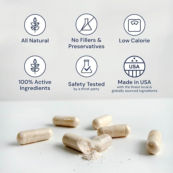 Dog Probiotics - GMP Prebiotics and Probiotics - Reduce Diarrhea Flareups - for Dogs 21-40 lbs (60 Capsules) - DoggyBiome