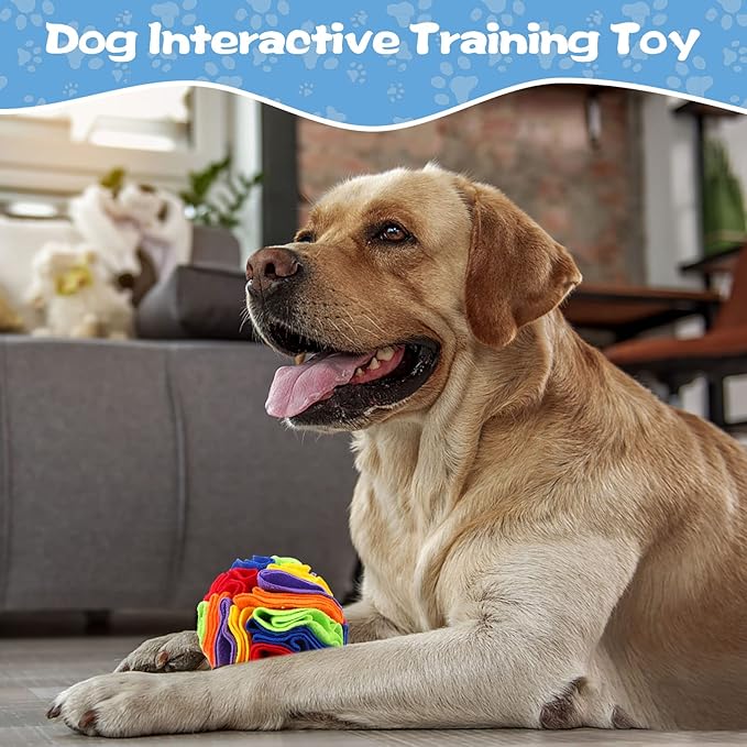 3 Pcs Snuffle Mat for Dogs - Interactive Dog Foraging Mat with Stress Relief and Anxiety Enhancement