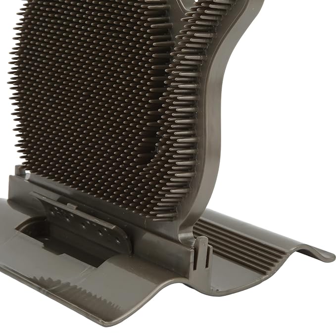 Cat Massage Brush, Cat Itching Toy Brush, Self Groomer to Reduce Cat's Anxiety and Shedding with Easy Installation for Cats with Long or Short, Suitable for Kittens and Puppies