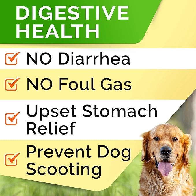 Glucosamine Treats for Dogs + Dog Probiotics Treats for Picky Eaters Bundle - Joint Supplement w/Omega-3 Fish Oil, Chondroitin, MSM and Digestive Support, Allergy, Gas and Constipation Relief