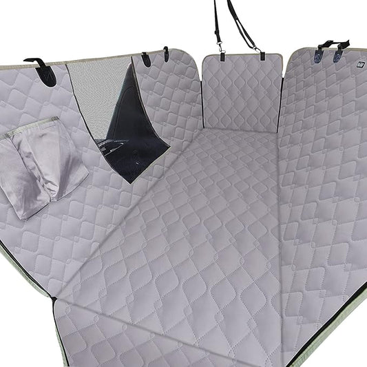 Lassie Truck Dog Car Seat Covers Back Seat, F150 F250 Waterproof Dog Car Hammock for Truck, Backseat Pet Cover for Car Compatible with Ram 1500,2500,Silverado Sierra Tundra