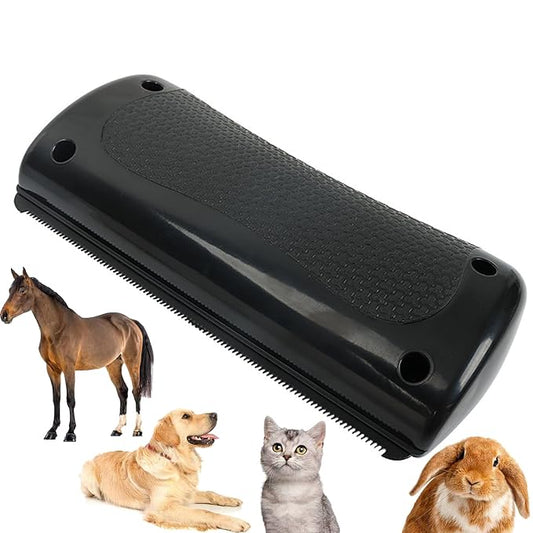 Deshedding Dog Brush, 2025 Upgraded Pet Hair Remover Comb for Shedding, Efficient Pet Hair Trimmer for Dogs, Cats, Rabbits and Horses, Ergonomic Pets Grooming Tool for Matted and Long Hair