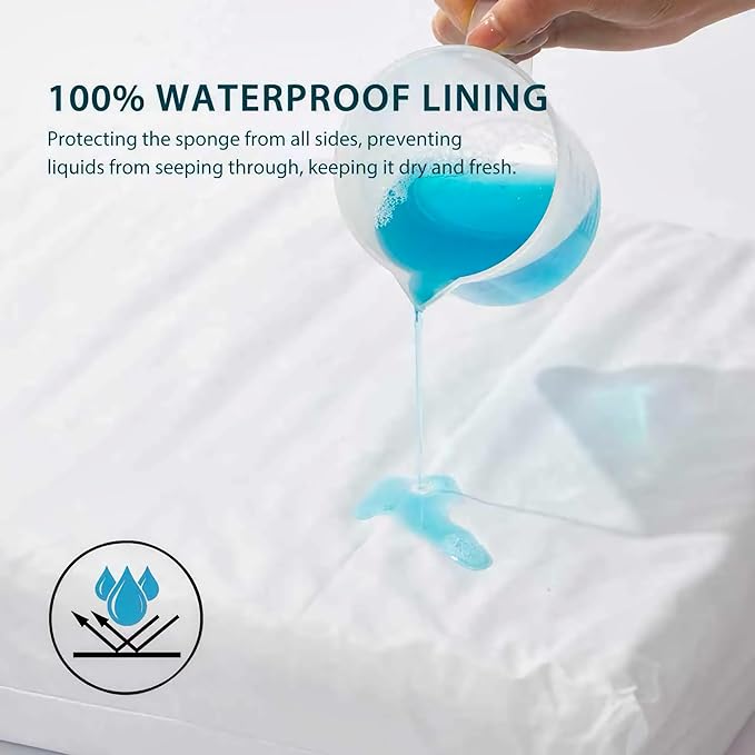 Dog Crate Pad - Extra Large Dog Beds with Removable Washable Cover and Waterproof Lining - XXL Memory Foam Pet Bed for Crate - Reversible Kennel Mat (Cool & Warm), 48-inch, Dark Grey