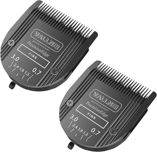 Detachable Adjustable Pet Dog Grooming Clipper 5-in-1 Blade Compatible with WAHL Professional Animal Blade Arco, Bravura, Chromado, Creativa, Figura, and Motion Pet, Dog, and Horse Clippers Black