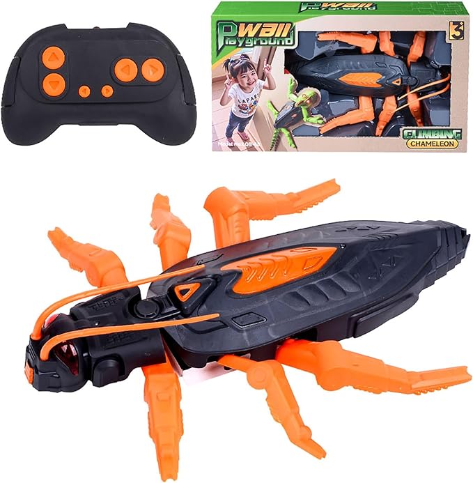 Honsheng Wall Climbing Toy Remote Control Cockroach That Can Climb on Walls RC Robot Kids Toys for Kids Boys & Girls Ages 4 & Up