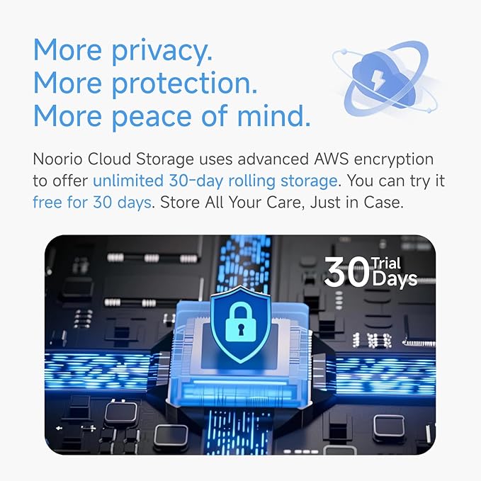 Noorio Security Cameras Wireless Outdoor Magnetic, 4-Pack Easy Install Battery Powered Wireless Cameras for Home Security, 1080P AI Motion Detection, Free Local Storage, No Monthly Fee