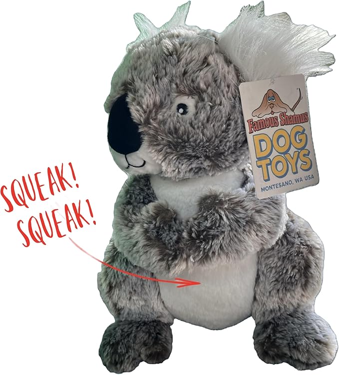 Koala Bear Stuffed Dog Toy – “Boomer The Bush Buddy”