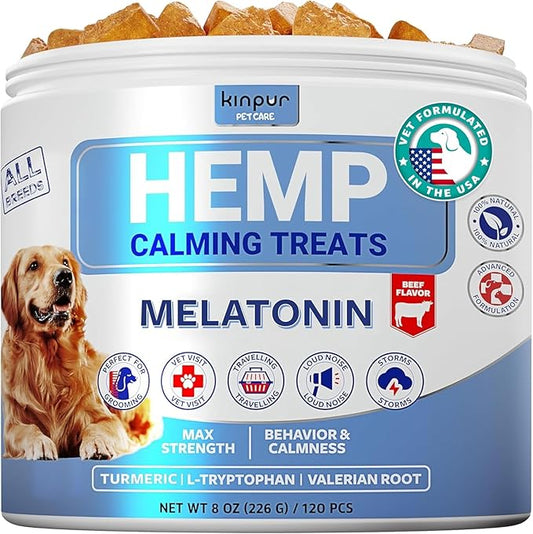 Joint Supplement for Dogs - Dog Joint Supplement with Glucosamine, Chondroitin, MSM - Supports Hip and Joint Heath, Better Mobility, Skin and Coat - for All Breeds and Ages - 120 Dog Chews, Beef